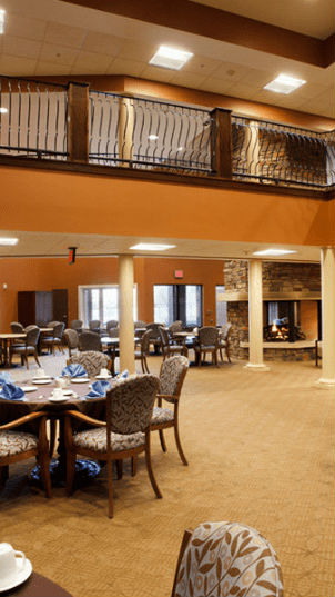 hotel lobby painted by Modern Painting