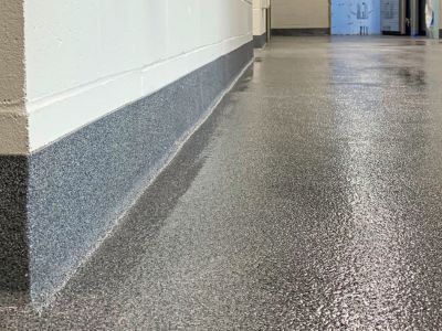 quartz epoxy system floor
